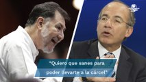Fernández Noroña a Calderón: “Quiero que sanes para poder llevarte a la cárcel”