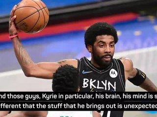 Durant says 'artist' Irving is a 'joy to play with'