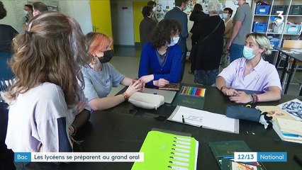 Baccalauréat : les élèves se préparent pour le premier grand oral