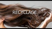 Recyclage des cheveux coupés