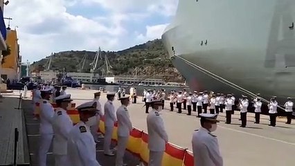 L'Armada espanyola rep el nou vaixell Ysabel a Cartagena /RTVE