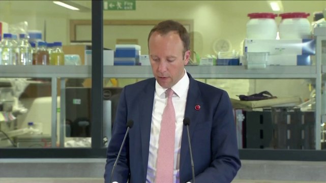 Health Secretary Matt Hancock says negotiations have begun to secure vaccines to tackle Covid variants
