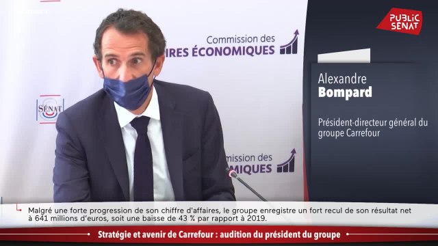 Grande distribution : audition d'Alexandre Bompard, PDG de Carrefour - En séance (02/06/2021)