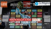 #Dauphiné 2021- Étape 4 / Stage 4 - Minute Maillot à Pois Région AURA / AURA Polka Dot Jersey Minute