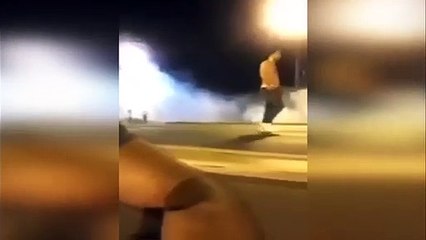 Darbe girişimi gecesi mermilere gülen adam