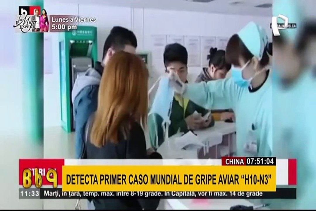 China detecta primer caso mundial de gripe aviar H10N3 en humanos