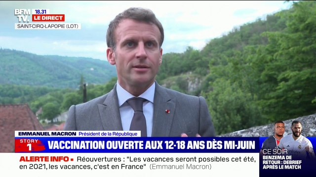 Emmanuel Macron: Il faut collectivement qu'on poursuive autant que c'est nécessaire la stratégie du 'quoi qu'il en coûte'