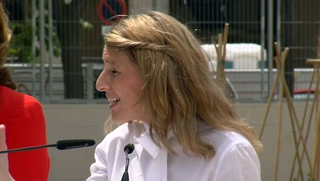 Yolanda Díaz: "Los indultos son un paso adelante, queremos arreglar los problemas de nuestro país"