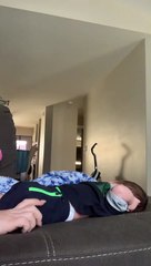 Baby's Farts Squished Out