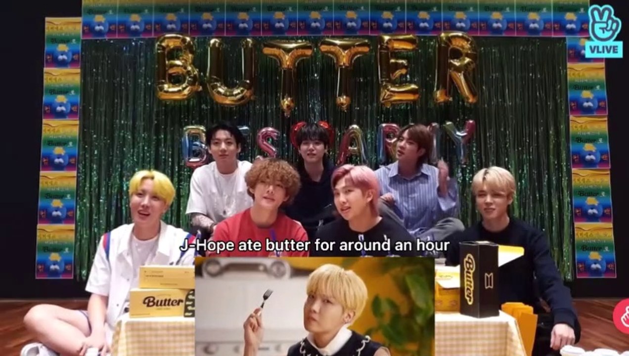 [ENG SUB] BTS REACT TO BUTTER MV!