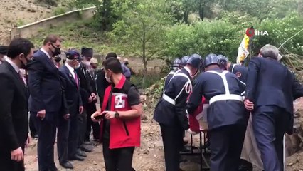 Gümüşhaneli Kıbrıs Gazisi son yolcuğuna uğurlandı