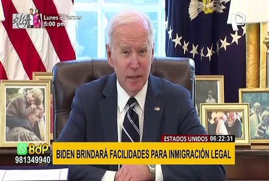 Joe Biden planea dar más facilidades para la inmigración legal a Estados Unidos