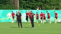 MARIENFELD - A Milli Takım, Moldova maçı hazırlıklarını tamamladı