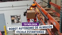 [CH] Robot autónomo que escala estanterías
