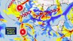 Clima de hoy miércoles: Potencial de tormentas de fuertes a muy fuertes con vientos y granizadas