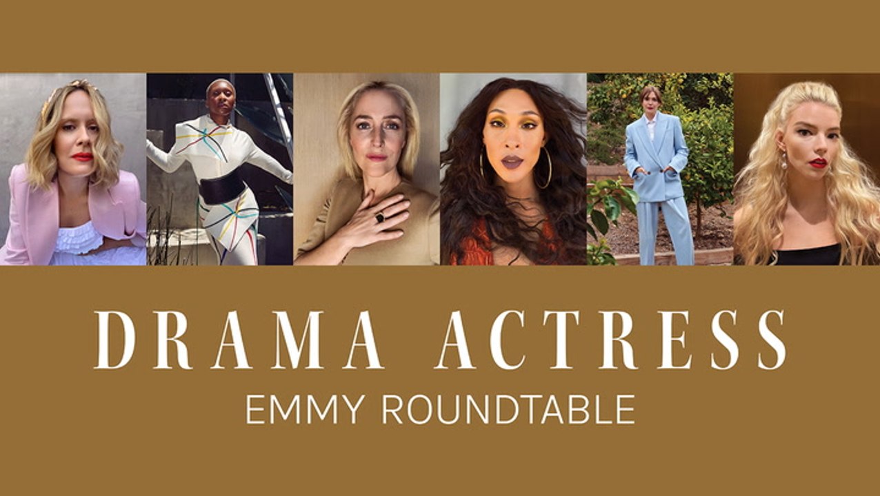 The Hollywood Reporter's Full, Uncensored Drama Actress Roundtable With Gillian Anderson, Cynthia Erivo, Sarah Paulson, Anya Taylor-Joy, Elizabeth Olsen and MJ Rodriguez