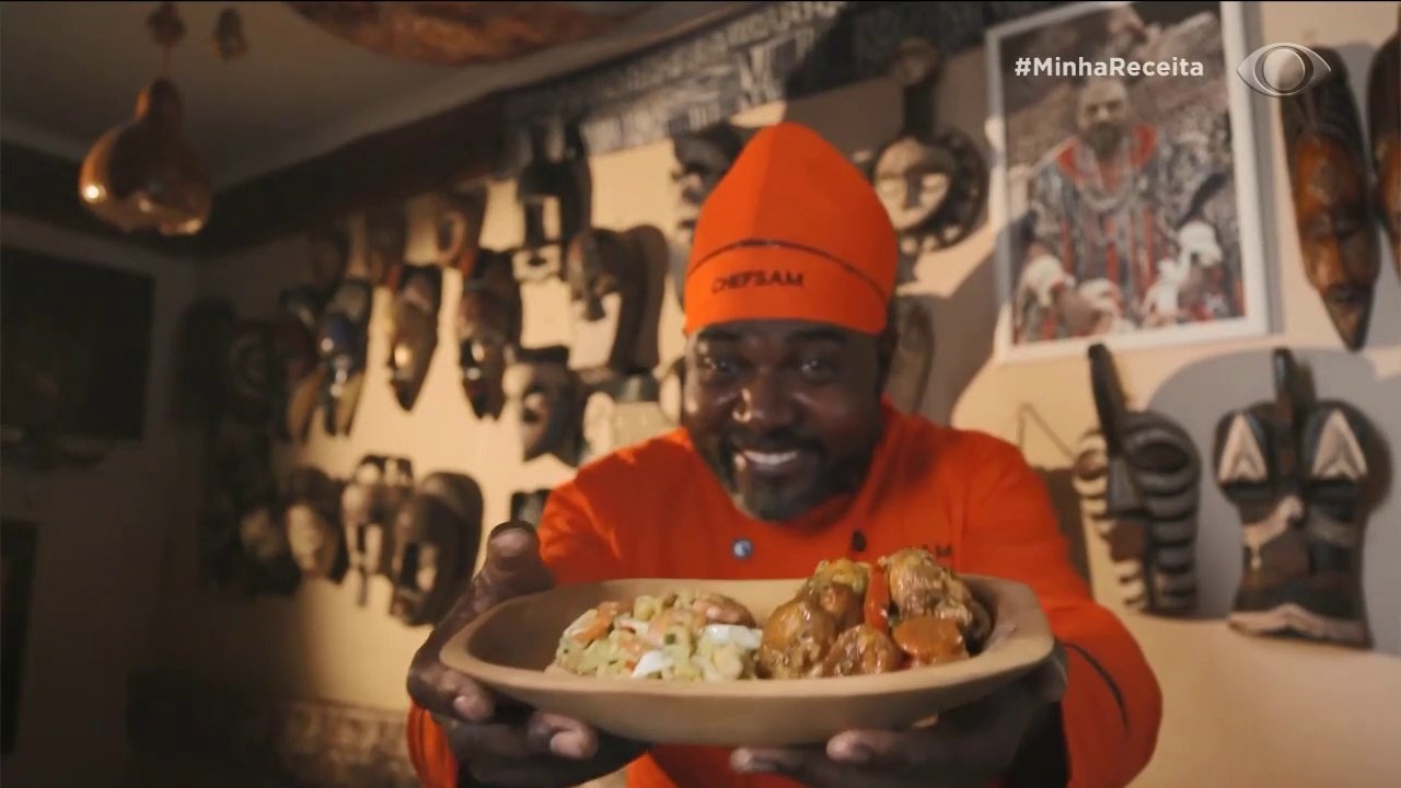 MINHA RECEITA :  COM ERICK JACQUIN - GASTRONOMIA AFRICANA