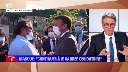 Masque: "continuer à le garder obligatoire" - 02/06