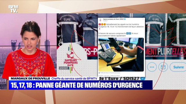 15, 17, 18 : panne géante de numéros d'urgence (2) - 02/06