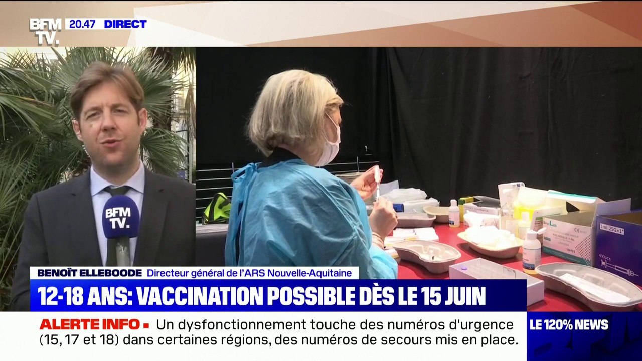 Benoît Elleboode (ARS): "Il y a une stabilisation du taux d'incidence en Nouvelle-Aquitaine"