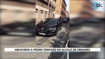 Abucheos a Pedro Sánchez en Alcalá de Henares