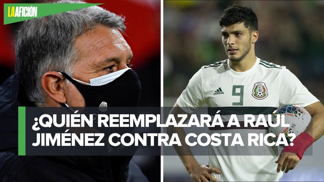 Tata Martino con dudas sobre quién será el 9 del Tri ante Costa Rica