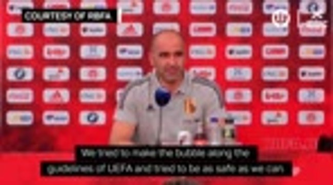 Belgian COVID conundrum won't complicate Martinez's plans for Euro 2020