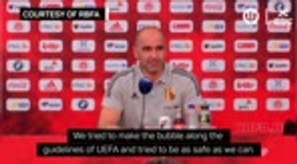 Belgian COVID conundrum won't complicate Martinez's plans for Euro 2020