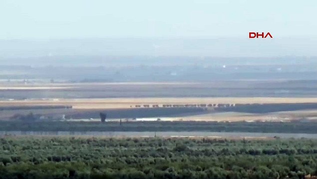 DAEŞ hedeflerini obüslerle vuruyoruz