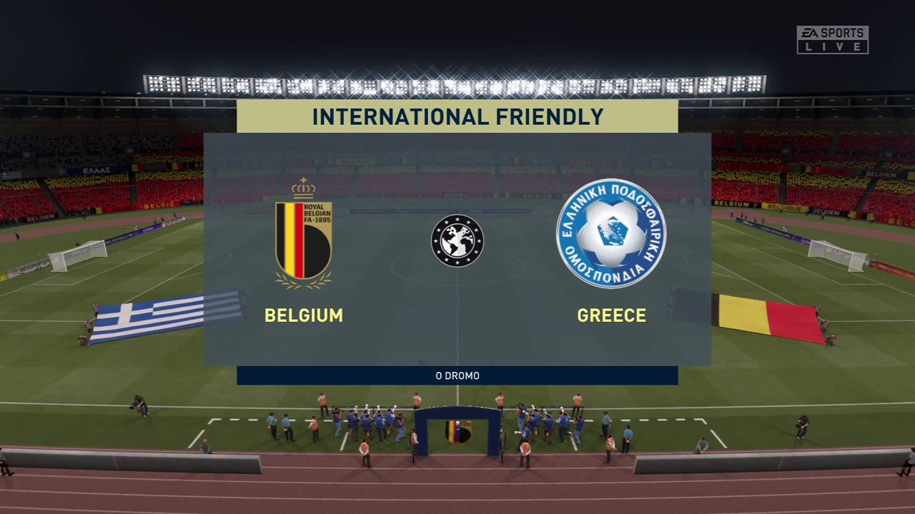 Belgium vs Greece || International Friendly - 3rd June 2021 || Fifa 21