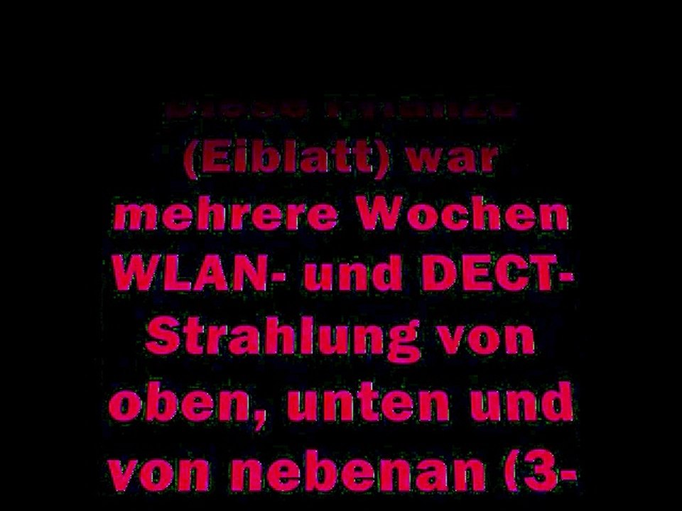 Cell phone radiation damages plants! Handystrahlung schädigt Pflanzen!