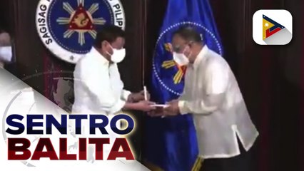 Kabayanihan ng mga kawani ng PGH nang mangyari ang sunog noong May 16, binigyang pagkilala ni Pangulong Duterte