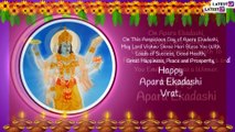Happy Apara Ekadashi 2021 Greetings: Celebrate Achala Ekadashi Vrat With WhatsApp Messages & Images