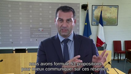 Les réserves - Présentation du rapport d'information - Mercredi 2 juin 2021