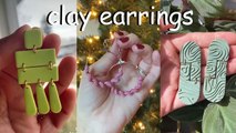 DIY Polymer Clay Earrings |  How to make clay earrings | Air Dry Clay Earrings |  Easy DIY |  DIY Clay Jewelry |  Best Tiktok  Compilation | My Pumpkin