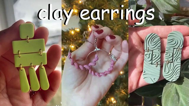 DIY Polymer Clay Earrings | How to make clay earrings | Air Dry Clay Earrings | Easy DIY | DIY Clay Jewelry | Best Tiktok Compilation | My Pumpkin