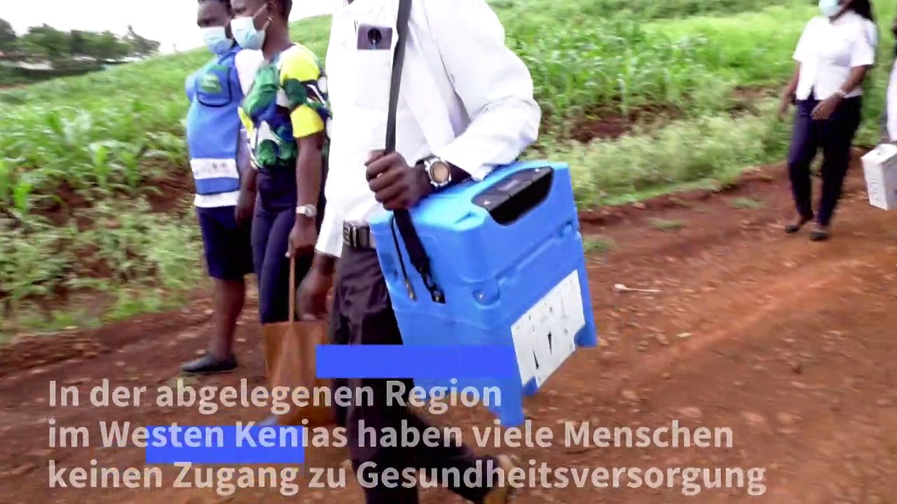 Corona-Impfstoff für Dörfer in Kenia