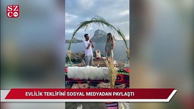 Seyma Subaşı evlilik teklifini sosyal medyadan paylaştı
