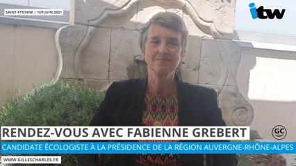 "Rendez-vous avec" avec Fabienne Grebet, tête de liste EELV en région AURA