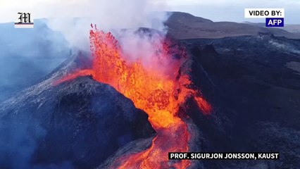 Iceland's Fagradalsfjall volcano erupts