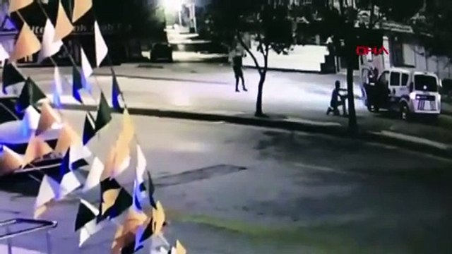 Ankara'da polise yönelik bıçaklı saldırının görüntüleri ortaya çıktı
