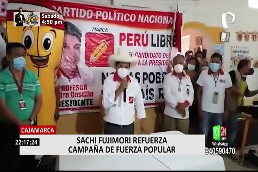 Elecciones 2021: Sachi Fujimori llegó a Cajamarca para apoyar a Keiko Fujimori