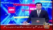 Federal Minister Asad Umar talks to media