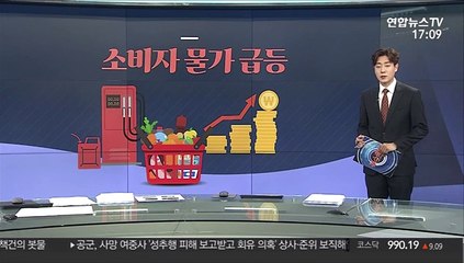 [그래픽뉴스] 소비자 물가 급등