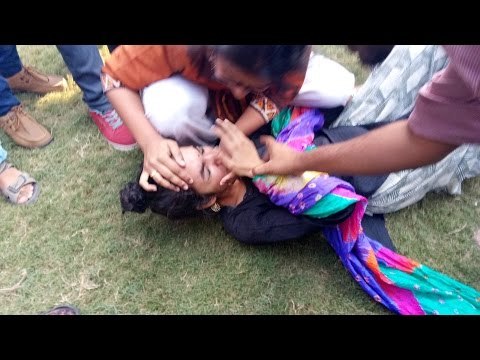 Scuffle at Delhi University between Students, Police and the ABVP - 1