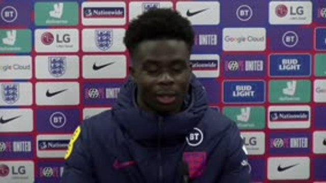 Angleterre - Saka sur son premier but avec l'Angleterre : Un moment dont je rêvais quand j’étais petit