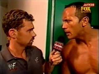 Michael Cole SEES THE ROCK NAKED