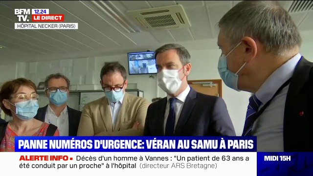 Panne des numéros d'urgence: selon Olivier Véran, il y a eu des drames dans certains coins du territoire