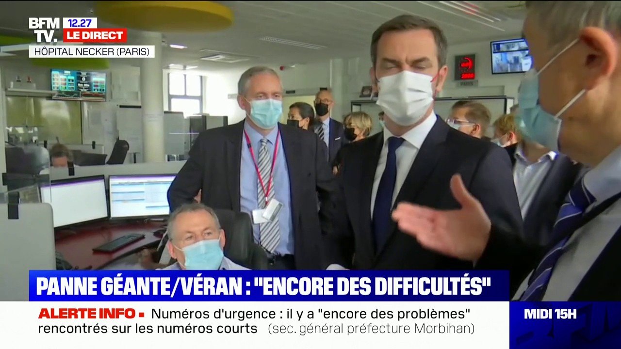Panne des numéros d'urgence: Olivier Véran confirme qu'il y a "encore des difficultés"