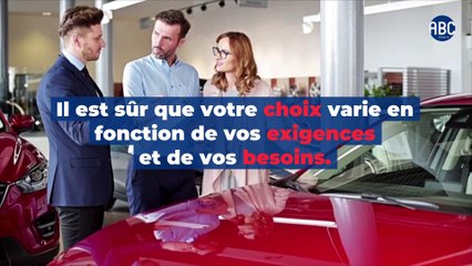 Comment comparer deux voitures ?